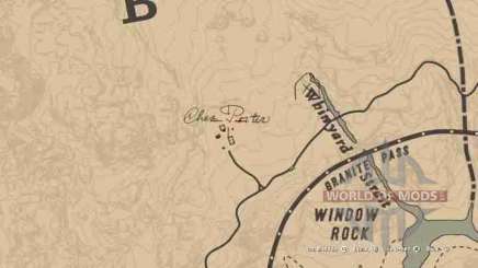 Chez Porter detailed map