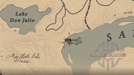 Where to catch largemouth bass in RDR 2