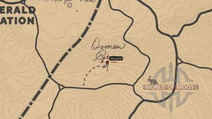 Mission location map from Mary Beth in RDR 2