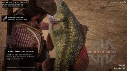 Largemouth bass in RDR 2