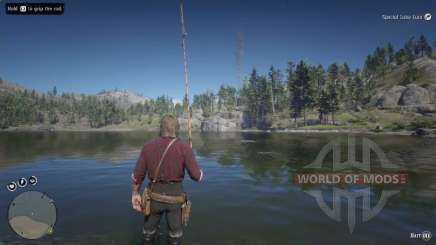 Smallmouth bass Fishing in RDR 2
