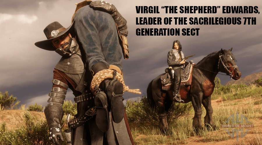 Virgil “The Shepherd” Edwards in Red Dead Online
