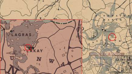 Location of the cat skull mask in RDR 2