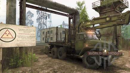 Spintires: missions about Chernobyl and forest theft