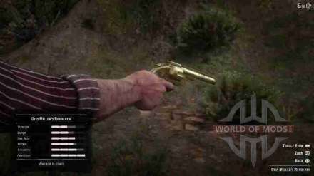 Otis Miller's revolver in RDR 2: how to find a map and treasure on it