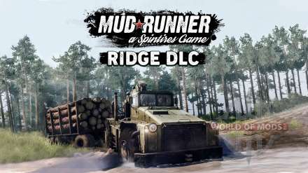 Spintires MudRunner has released a free add-on The Ridge