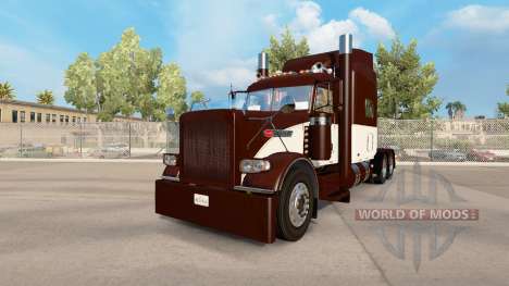 Skin Cream & Brown for the truck Peterbilt 389 for American Truck Simulator