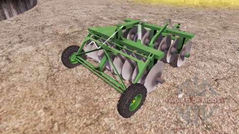 Disc harrow v2.0 for Farming Simulator 2013