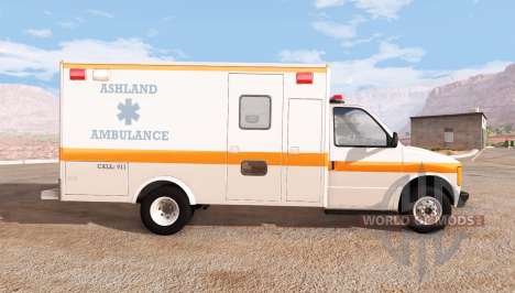 Gavril H-Series ashland city ambulance v2.0 for BeamNG Drive