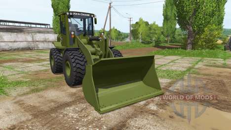 John Deere 524K army for Farming Simulator 2017