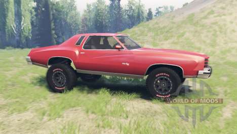 Chevrolet Monte Carlo 1977 for Spin Tires