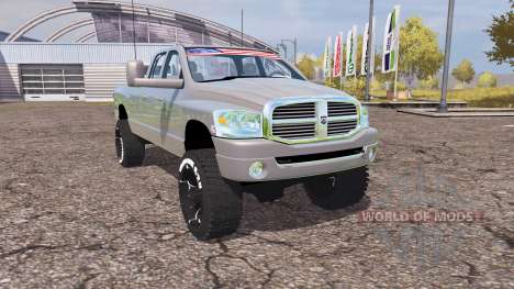 Dodge Ram 2500 2008 v2.0 for Farming Simulator 2013