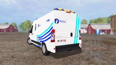 Peugeot Boxer Police v1.1 for Farming Simulator 2015