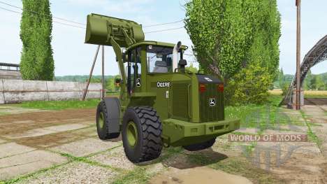 John Deere 524K army for Farming Simulator 2017