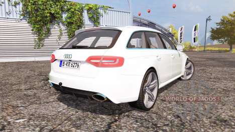 Audi RS4 Avant (B8) v2.0 for Farming Simulator 2013