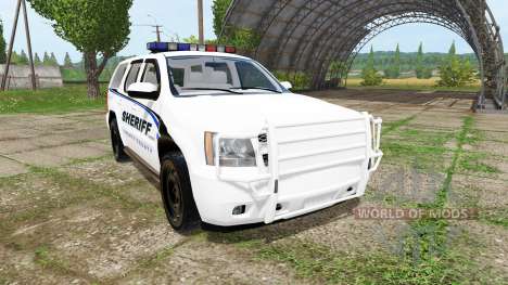 Chevrolet Tahoe Sheriff for Farming Simulator 2017
