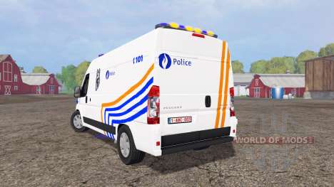 Peugeot Boxer Police for Farming Simulator 2015