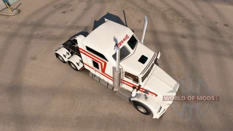 Skin Trans-Scotti on tractor Kenworth T800 for American Truck Simulator