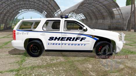 Chevrolet Tahoe Sheriff for Farming Simulator 2017