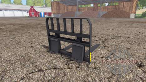 Whites pallet fork for Farming Simulator 2015