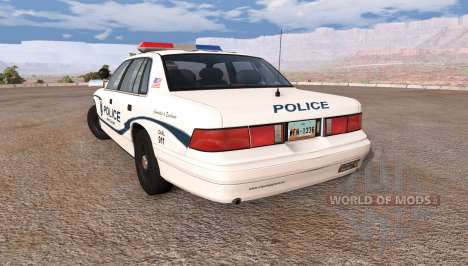 Gavril Grand Marshall wayland police v2.0 for BeamNG Drive