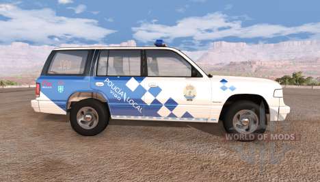 Gavril Roamer spanish police v3.5 for BeamNG Drive
