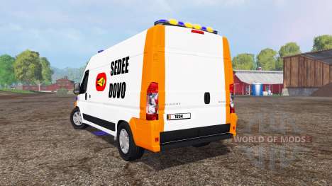 Peugeot Boxer Sedee-Dovo for Farming Simulator 2015
