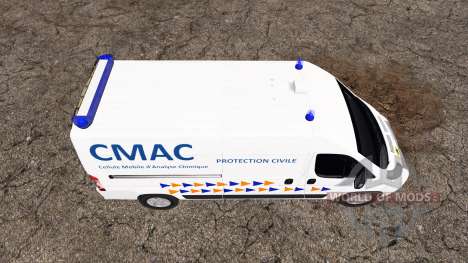 Peugeot Boxer CMAC for Farming Simulator 2015