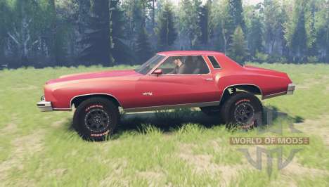 Chevrolet Monte Carlo 1977 for Spin Tires