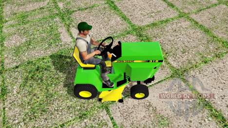 John Deere 318 mower for Farming Simulator 2017