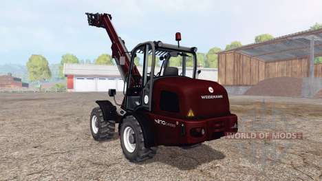 Weidemann 4270 CX 100T v1.1 for Farming Simulator 2015