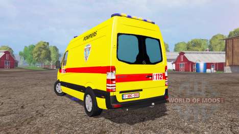 Mercedes-Benz Sprinter 311 CDI Ambulance for Farming Simulator 2015