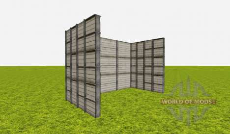 Placeable bale storage v1.1 for Farming Simulator 2015
