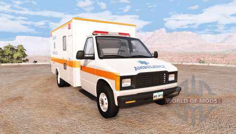 Gavril H-Series ashland city ambulance v2.0 for BeamNG Drive