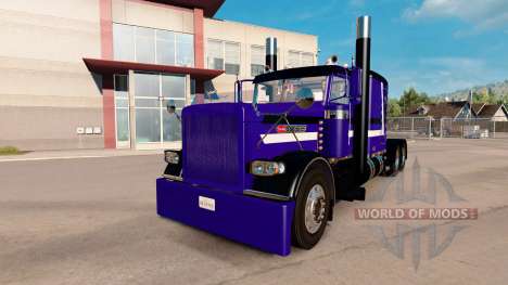 Purple Rain skin for the truck Peterbilt 389 for American Truck Simulator