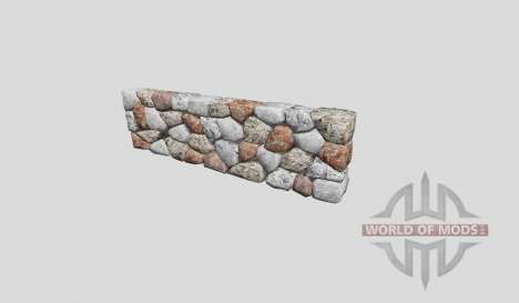 Stone wall for Farming Simulator 2015