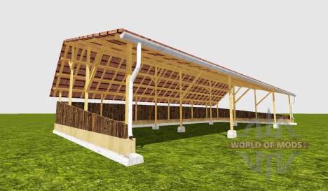 Shelter with solar for Farming Simulator 2015