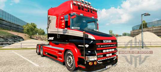 Stiholt skin for truck Scania T-series for Euro Truck Simulator 2