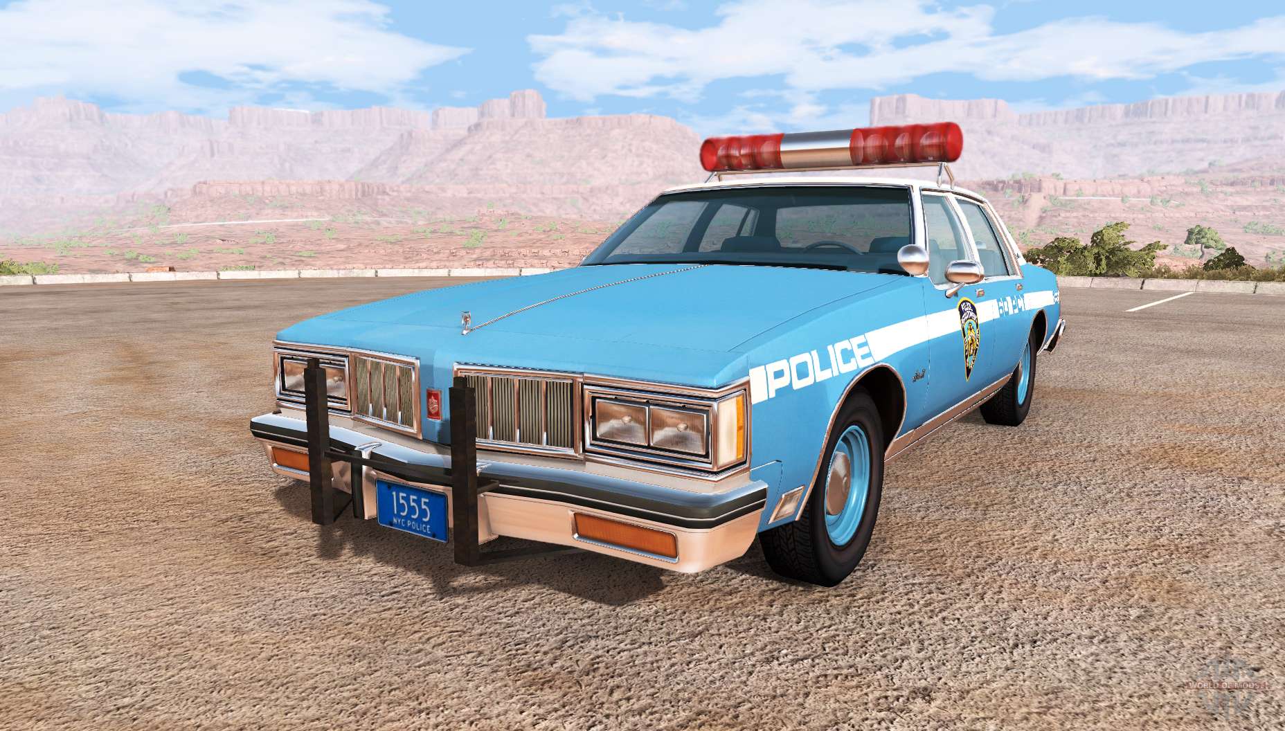 rig of rod police car mods