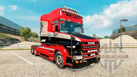 Stiholt skin for truck Scania T-series for Euro Truck Simulator 2