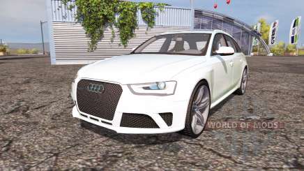 Audi RS4 Avant (B8) v2.0 for Farming Simulator 2013
