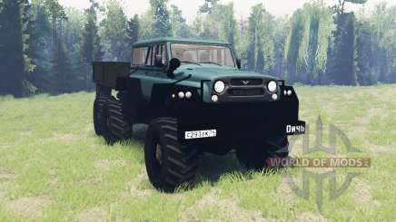 UAZ Game 6x6 for Spin Tires