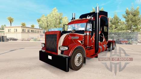 Wood skin for the truck Peterbilt 389 for American Truck Simulator
