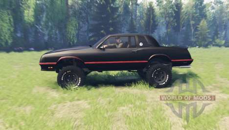 Chevrolet Monte Carlo SS 1986 for Spin Tires