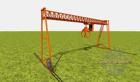 Bridge crane for Farming Simulator 2015