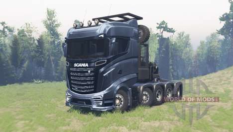Scania R1000 for Spin Tires