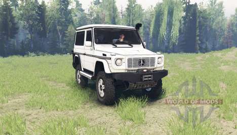 Mercedes-Benz G 500 SWB (W463) for Spin Tires
