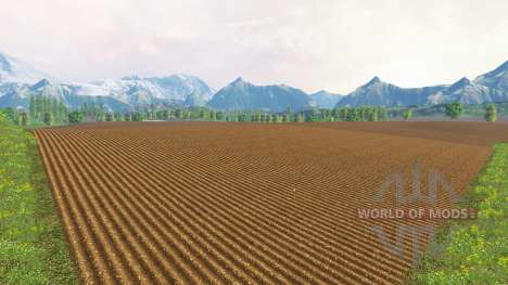 Nine field for Farming Simulator 2015