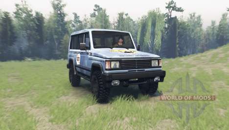 The UAZ 3170 Simbir for Spin Tires
