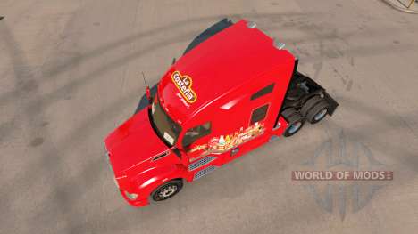 Skin La Costena on tractor Kenworth T680 for American Truck Simulator